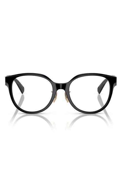 Tiffany & Co . 52mm Round Optical Glasses In Black