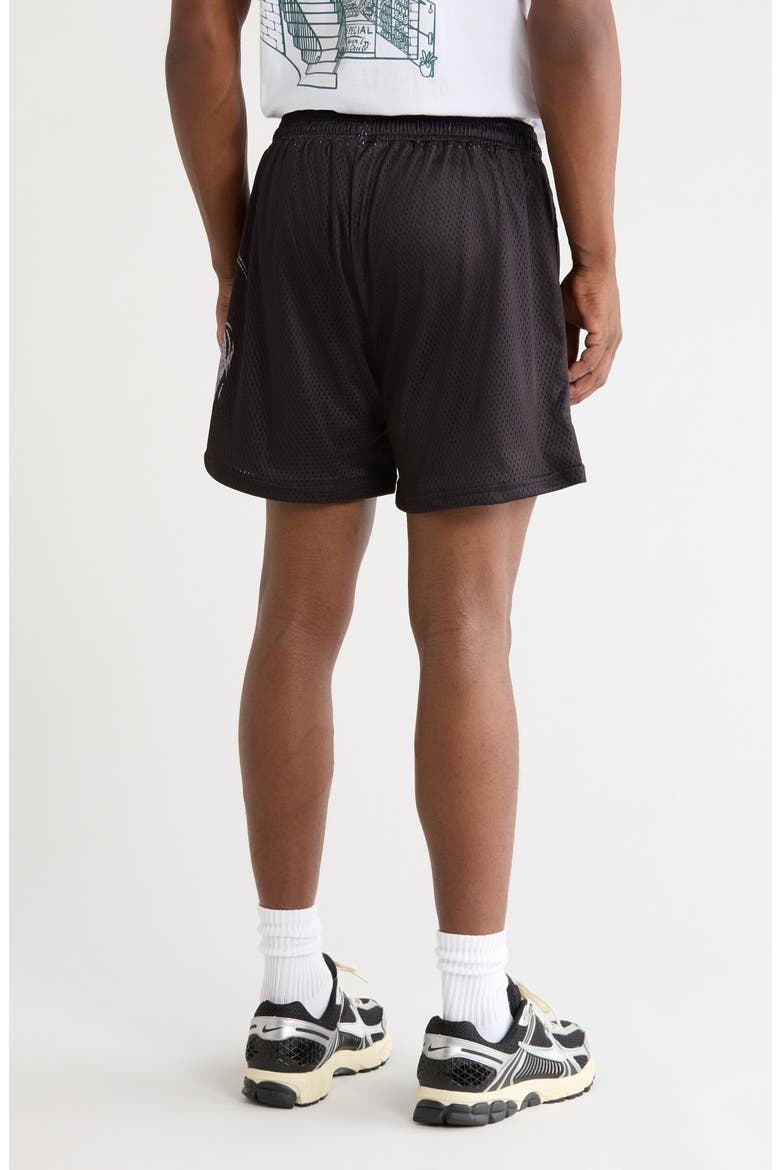 Elite City Reapers Mesh Shorts, Alternate, color, BLACK