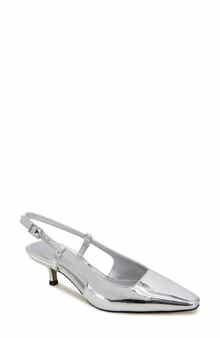 Kenneth Cole New York Martha Kitten Heel Slingback Pump
