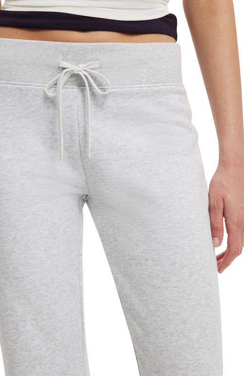 Cotton On Low Rise Bootleg Sweatpant In Silver