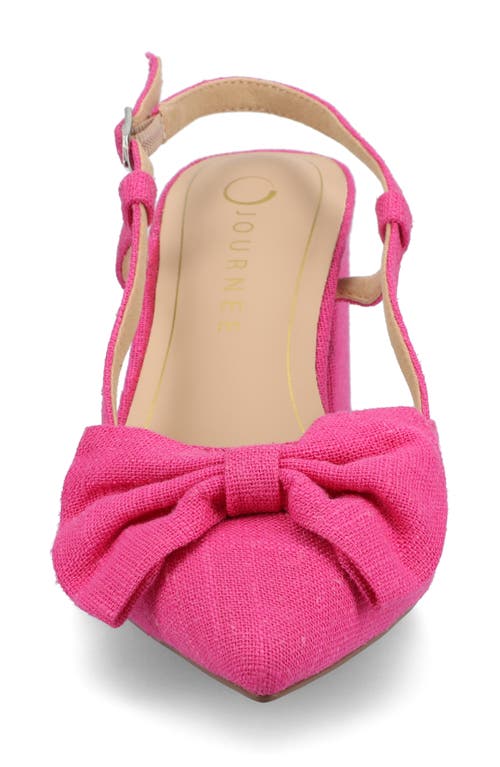 JOURNEE COLLECTION JOURNEE COLLECTION TAILYNN SLINGBACK PUMP
