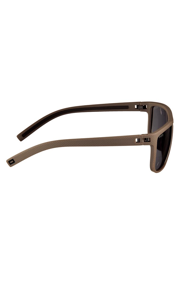 SIMPLIFY Barrett Polarized Sunglasses, Alternate, color, Grey/Black