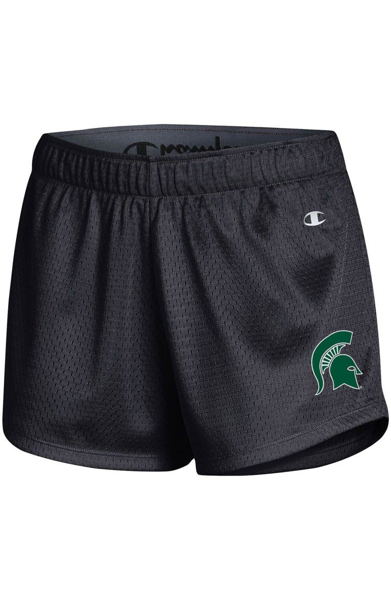 Champion Women's Champion Black Michigan State Spartans Mesh Shorts, Alternate, color, 
