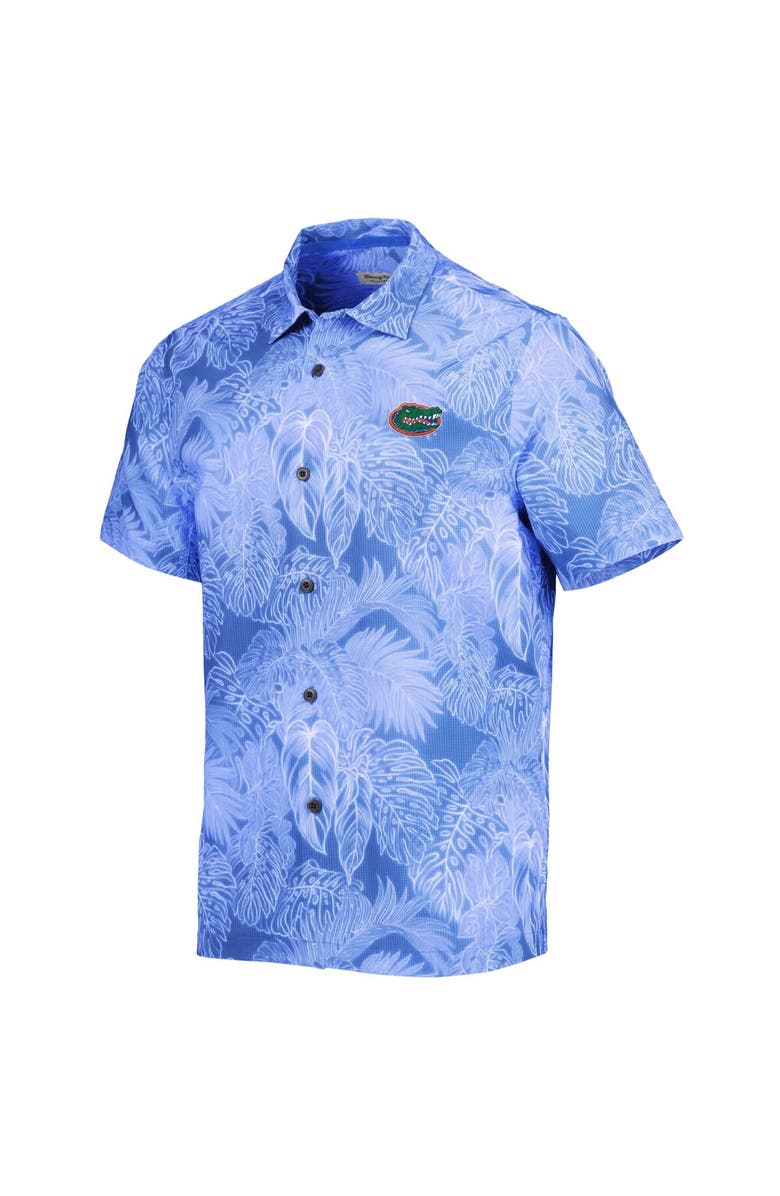 Tommy Bahama Men's Tommy Bahama Royal Florida Gators Big & Tall Coast Luminescent Fronds IslandZone Button-Up Camp Shirt, Alternate, color, 