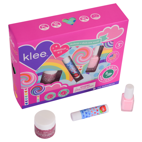 Spinning Pink- Kids' 3-PC Makeup Kit