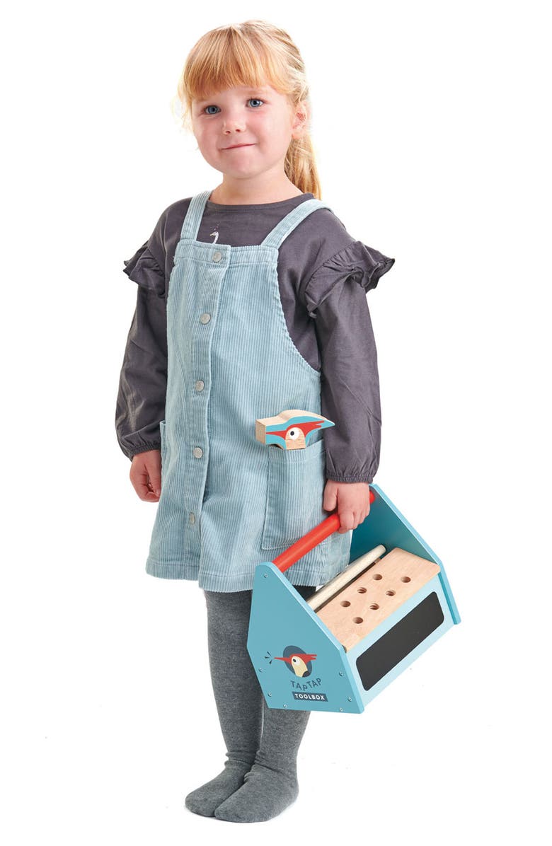 Tender Leaf Toys Tap Tap Tool Box, Alternate, color, Multi