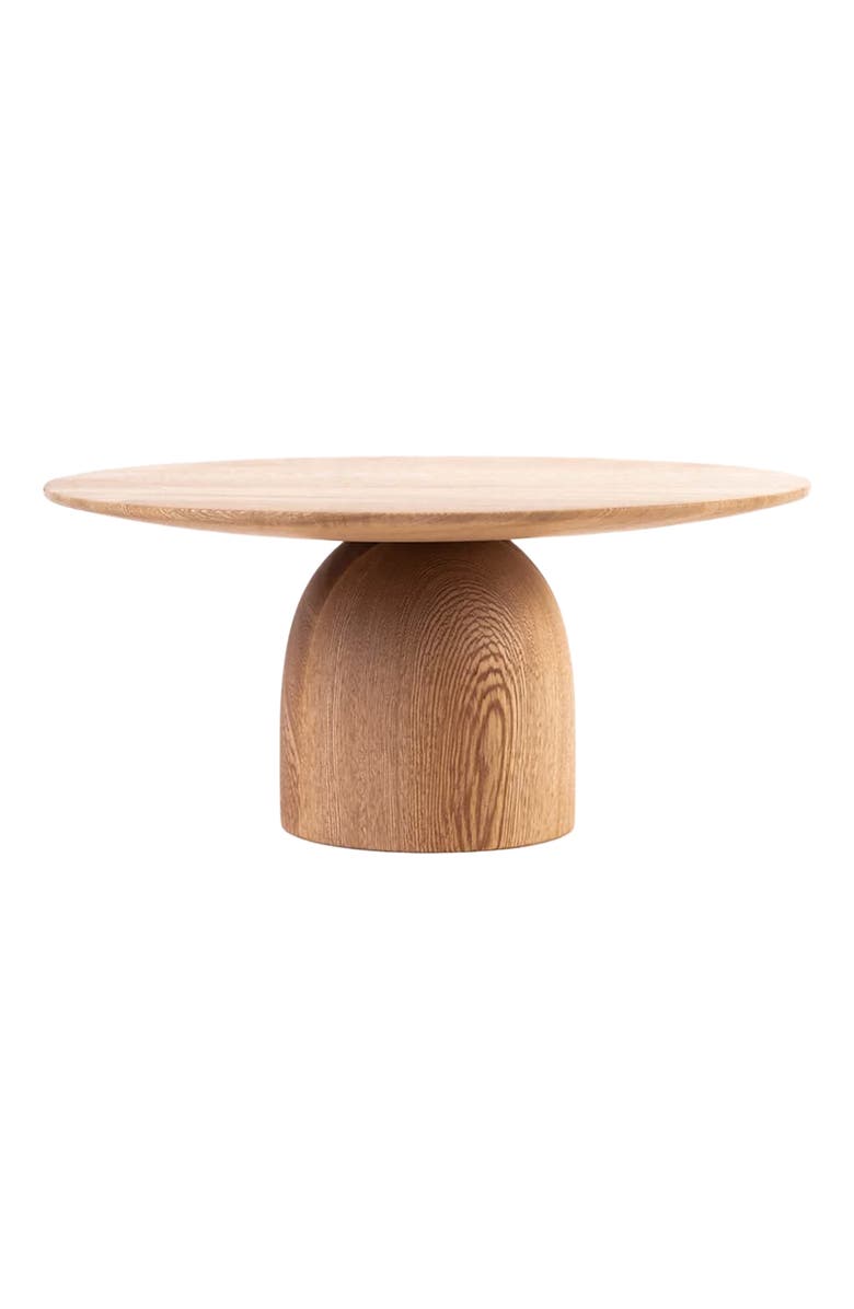 Chechen Wood Design Cake Plate, Main, color, Natural