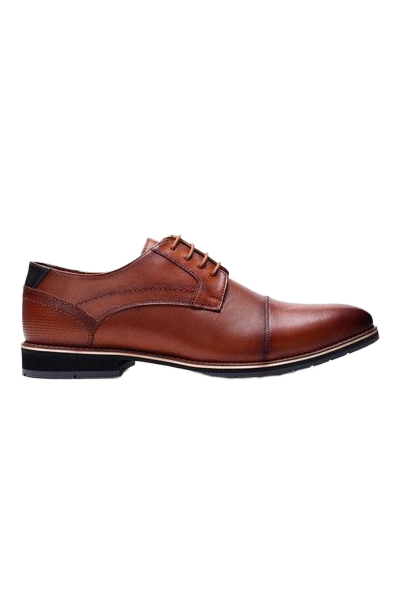 A. Veer New York Lace-up Derby, Alternate, color, Tan Leather