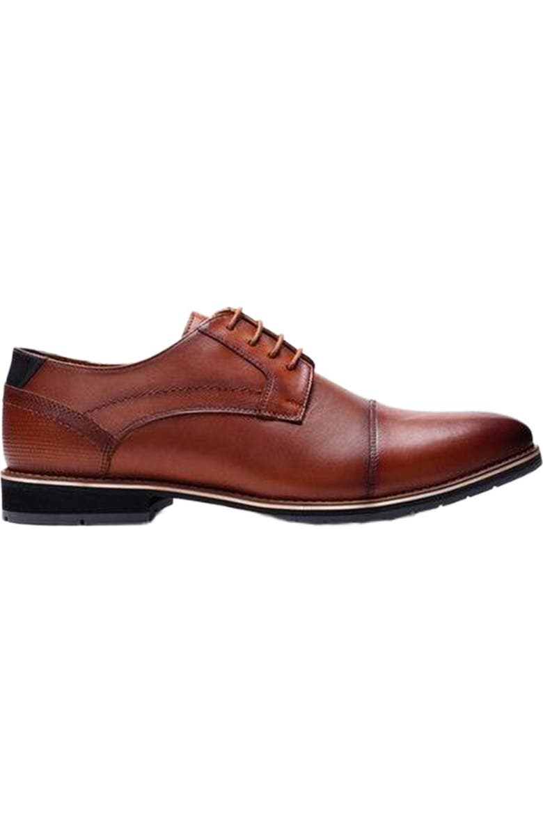 A. Veer New York Lace-up Derby, Alternate, color, Tan Leather