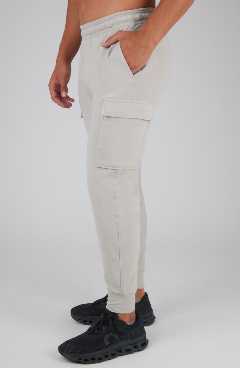 90 DEGREE BY REFLEX Ulta Mélange Fleece Joggers, Alternate, color, Satellite