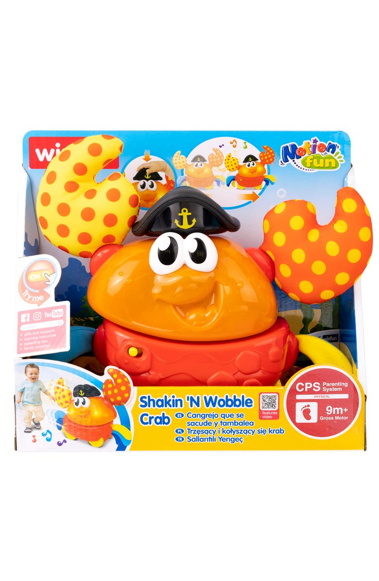 Winfun Shakin'N Wobble Crab, Main, color, 