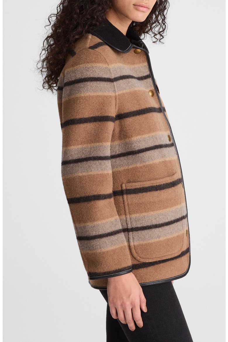 Stripe Chore Jacket (Women) | Nordstrom
