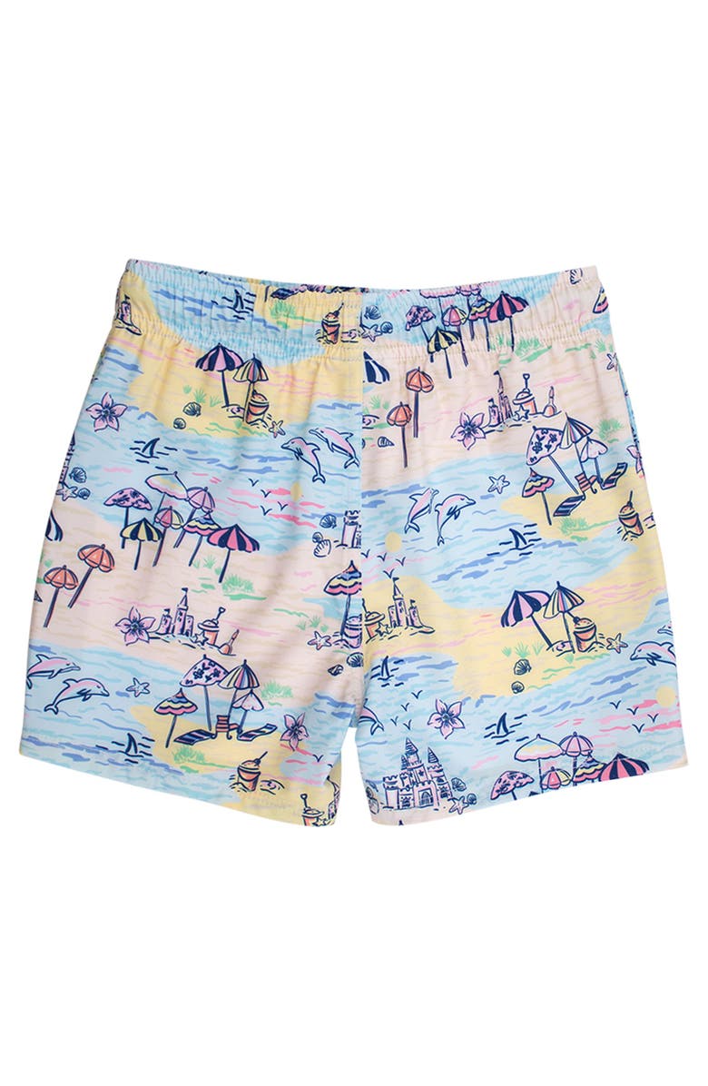 RuggedButts UPF50+ Sun Protected Stretch Swim Trunks, Alternate, color, Beach Day