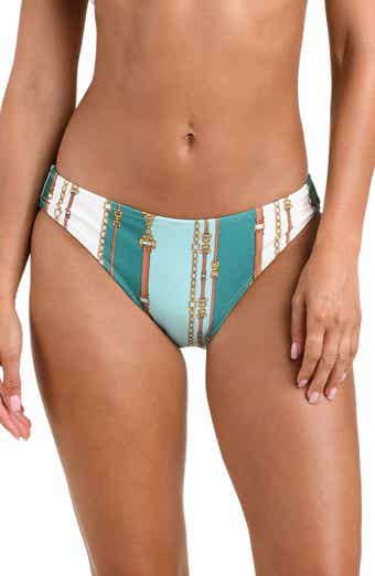 Nicole Stripe Bikini Bottoms