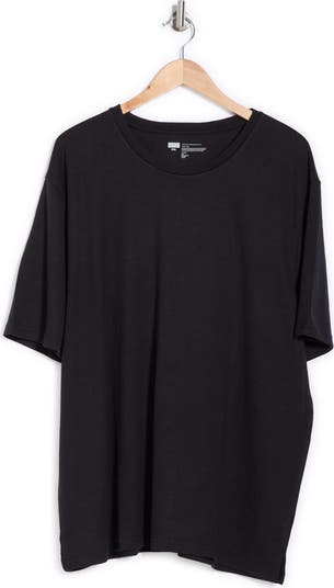 Cotton & Linen Blend Crewneck T-Shirt