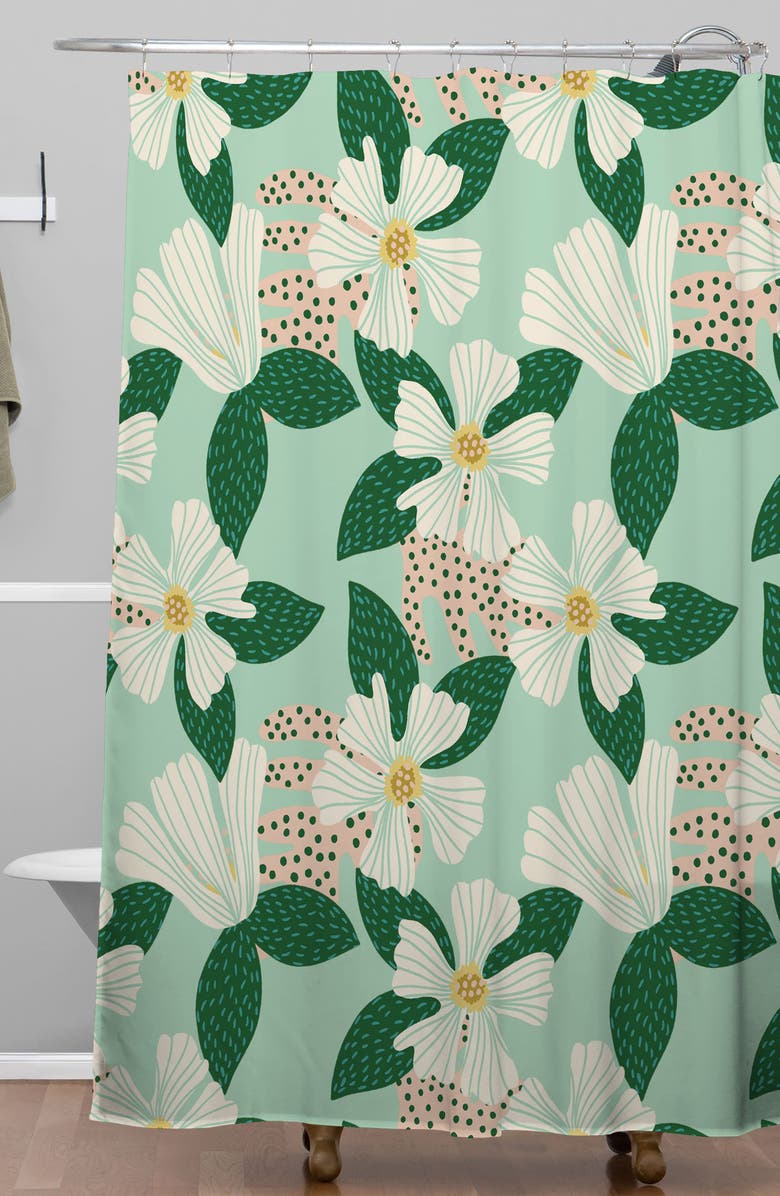 Deny Designs Hello Sayand Shower Curtain, Alternate, color,