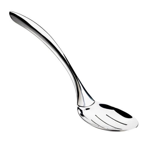 Cuisipro Stainless Steel Mini Tempo Slotted Serving Spoon In Metallic