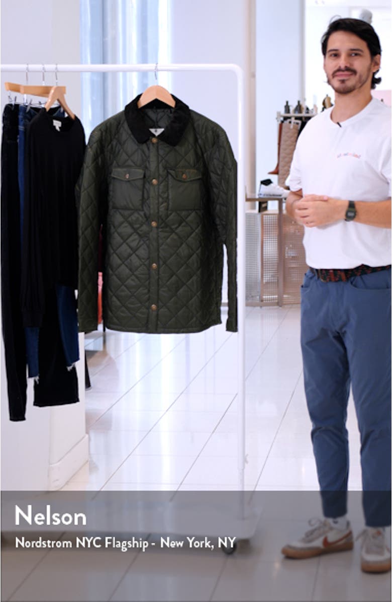 Quilted Shirt Jacket, sales video thumbnail