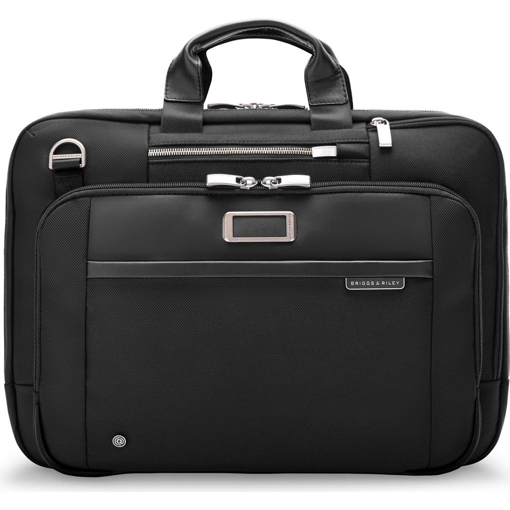 Briggs & Riley @Work Large Expandable Briefcase in Black  product