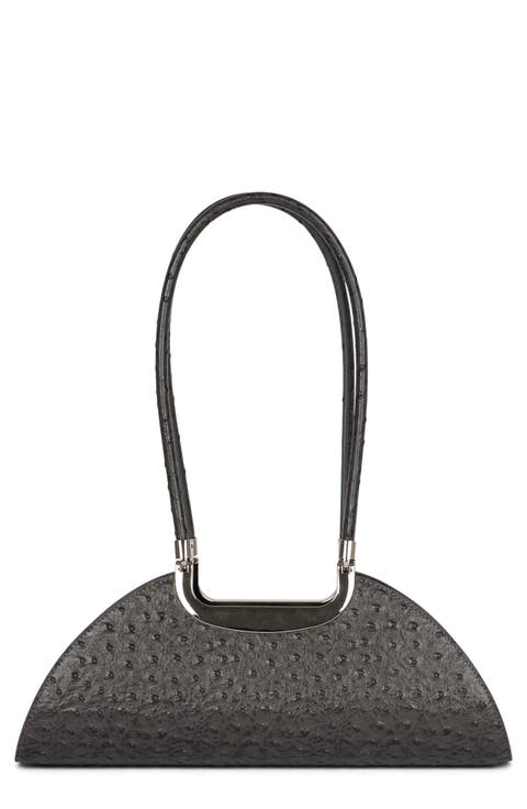 Retrograde Leather Shoulder Bag