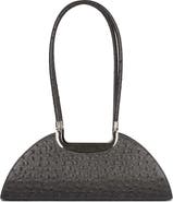 Jeffrey Campbell Retrograde Leather Shoulder Bag