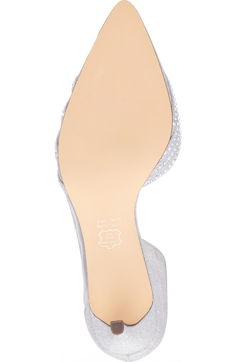 Nina Noreen Pointed Toe Half d'Orsay Pump, Alternate, color,