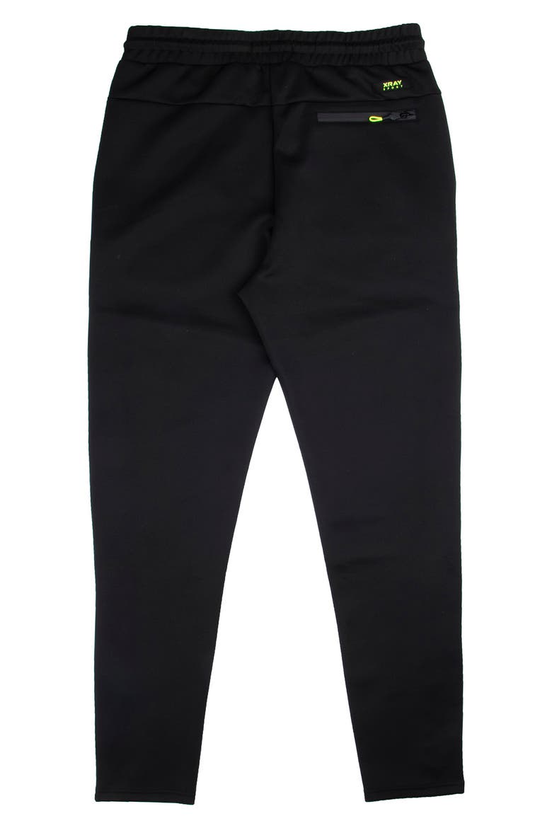 Joggers, Alternate, color, BLACK/ NEON GREEN