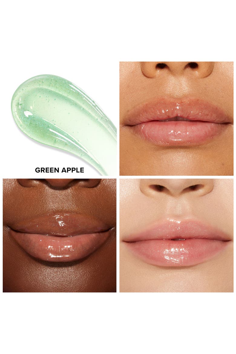 Kissing Jelly Juicy Lip Oil/Gloss Hybrid, Alternate, color, GREEN APPLE