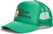 Friday Feelin’ Text Me When Its Christmas Trucker Hat