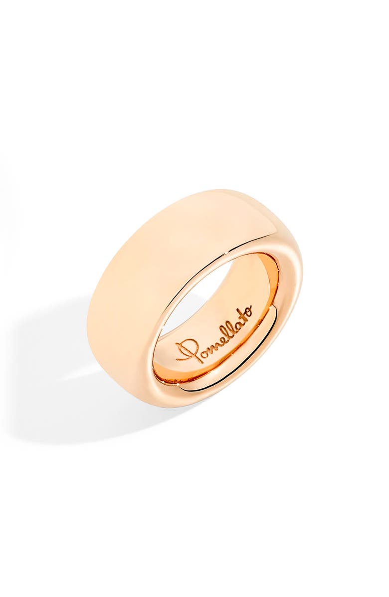 Pomellato Iconica 18K Gold Wide Band Ring, Main, color, 