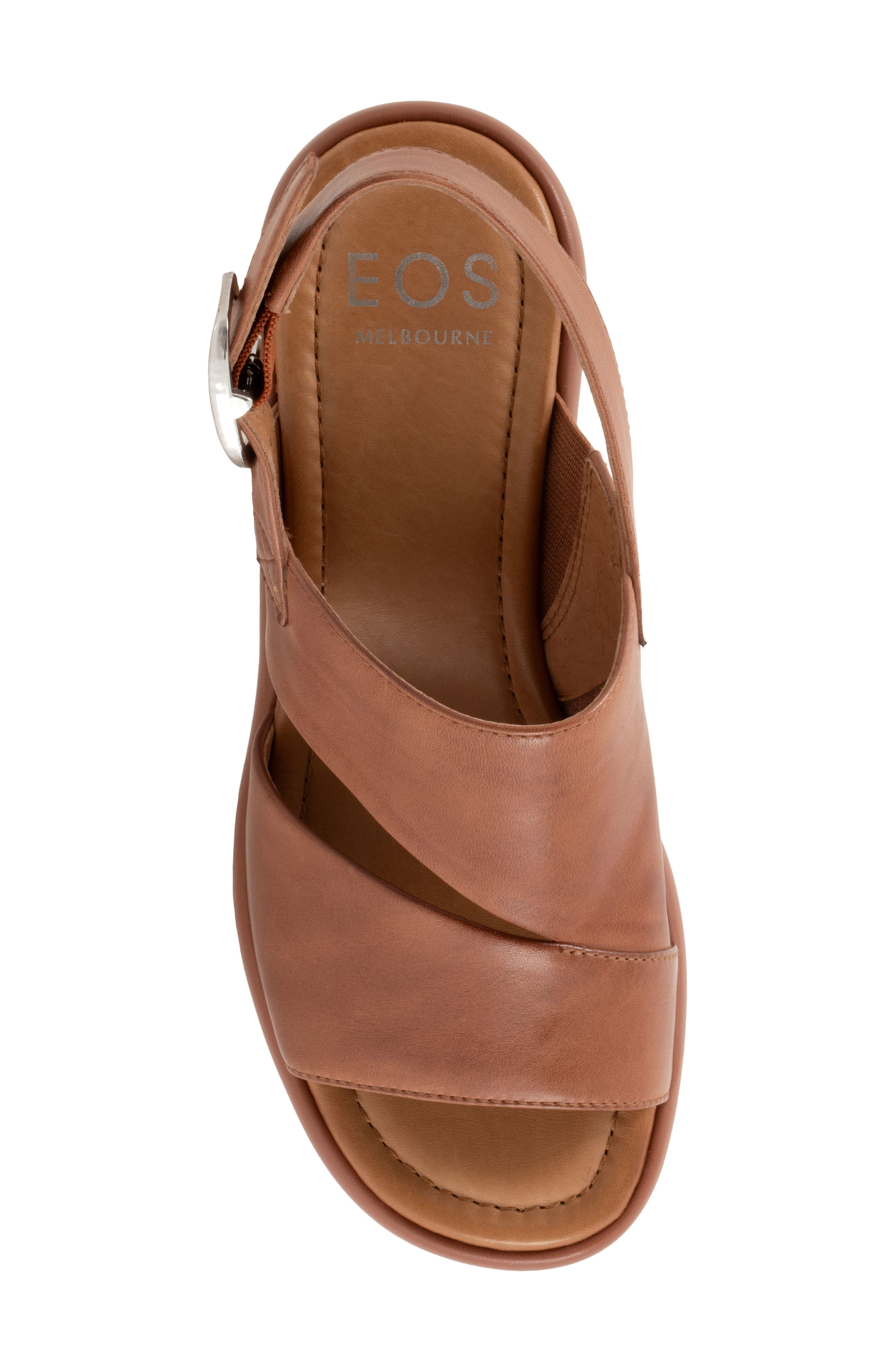 EOS FOOTWEAR Mentas Slingback Platform Wedge Sandal, Alternate, color, 