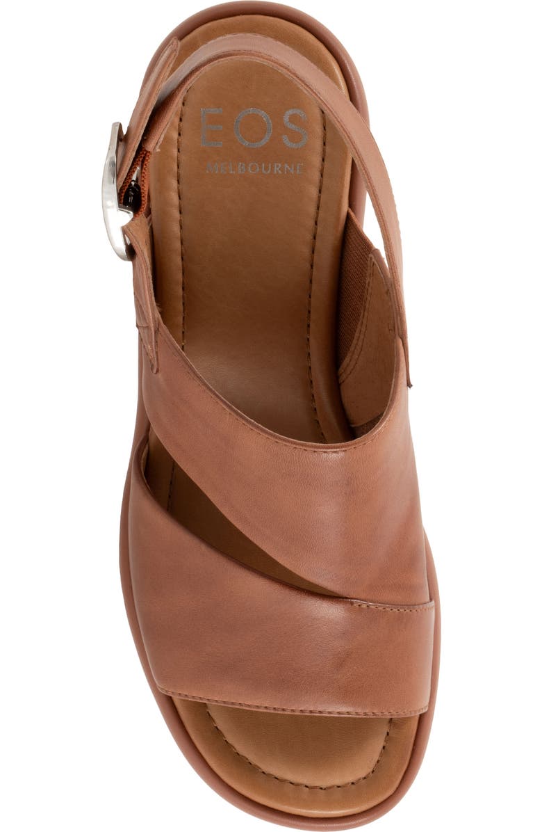 EOS FOOTWEAR Mentas Slingback Platform Wedge Sandal, Alternate, color,