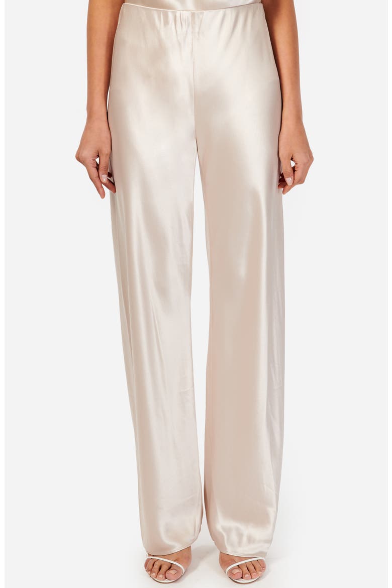 Bristol Satin Pants, Main, color, OAT