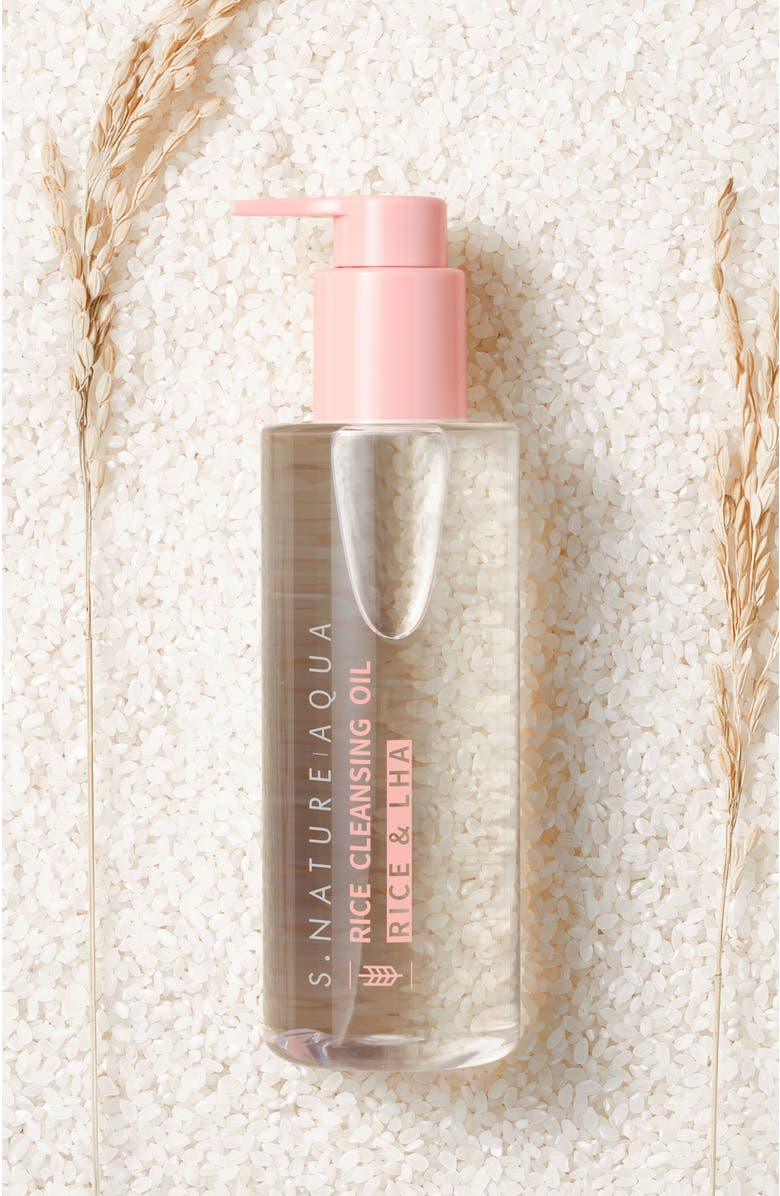 S.NATURE AQUA RICE CLEANSING OIL, Alternate, color, NO COLOR