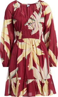 Rails Krina Floral Ruched Dress