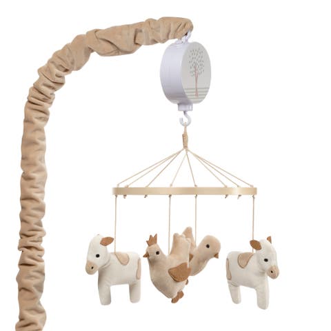 Farmyard Friends Musical Baby Crib Mobile Soother Toy