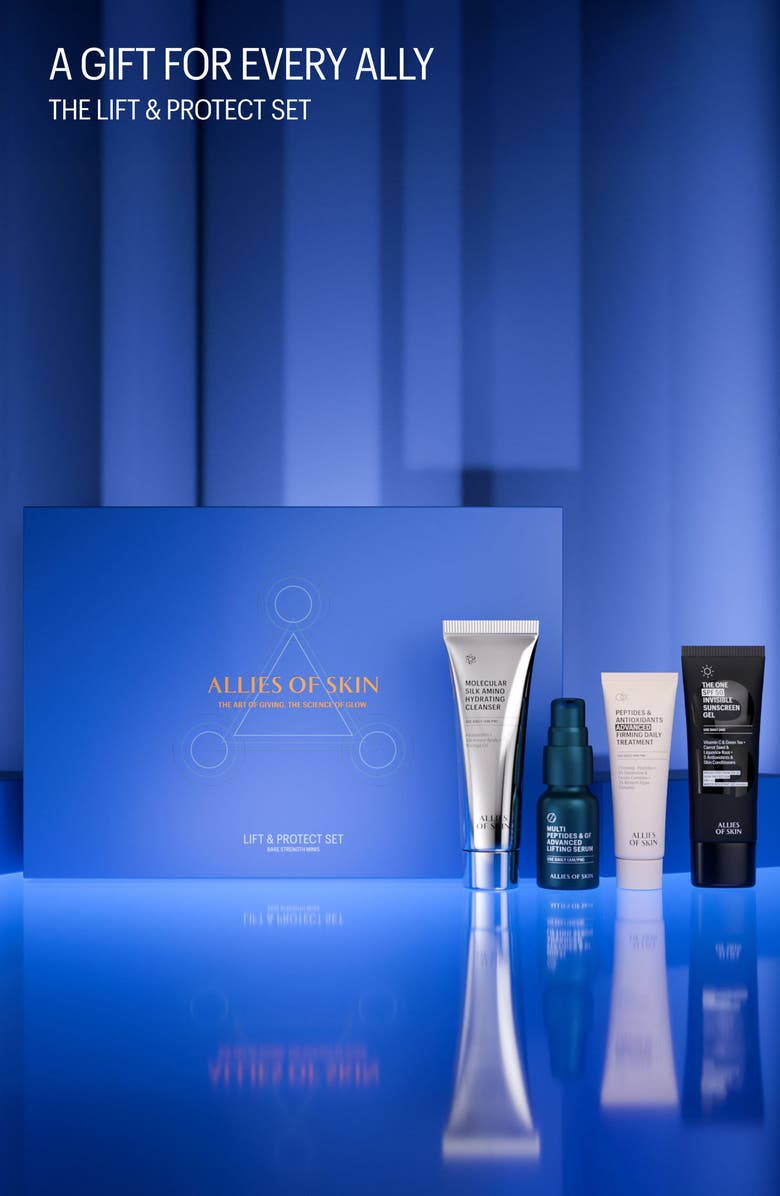 ALLIES OF SKIN Lift & Protect Set $129 Value, Alternate, color,