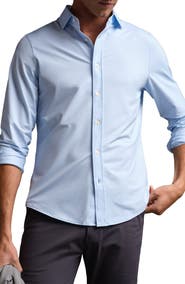 Rhone Commuter Slim Fit Performance Button-Up Shirt