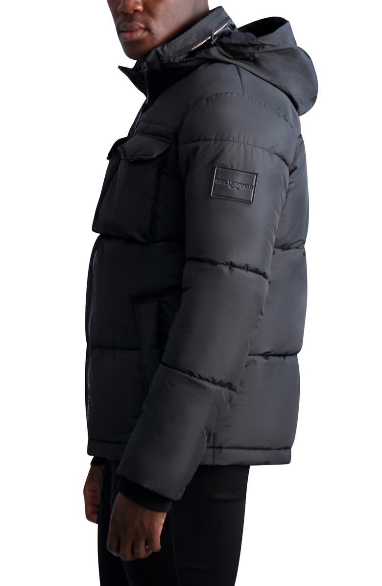 KARL LAGERFELD PARIS Quilted Jacket, Alternate, color, 