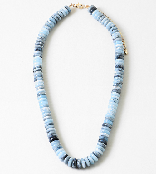 Erin Mcdermott Jewelry Calm Waters Necklace In Blue