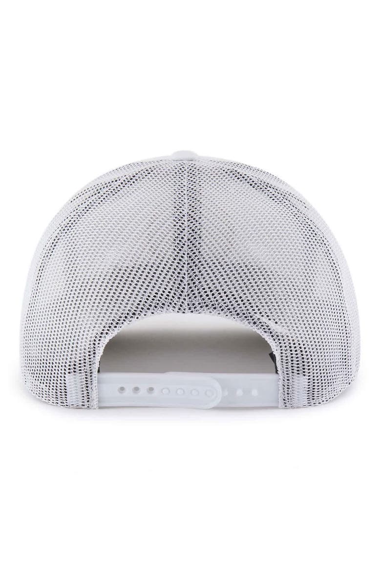 Men's '47 White Los Angeles Dodgers Homage Adjustable Trucker Hat, Alternate, color, White