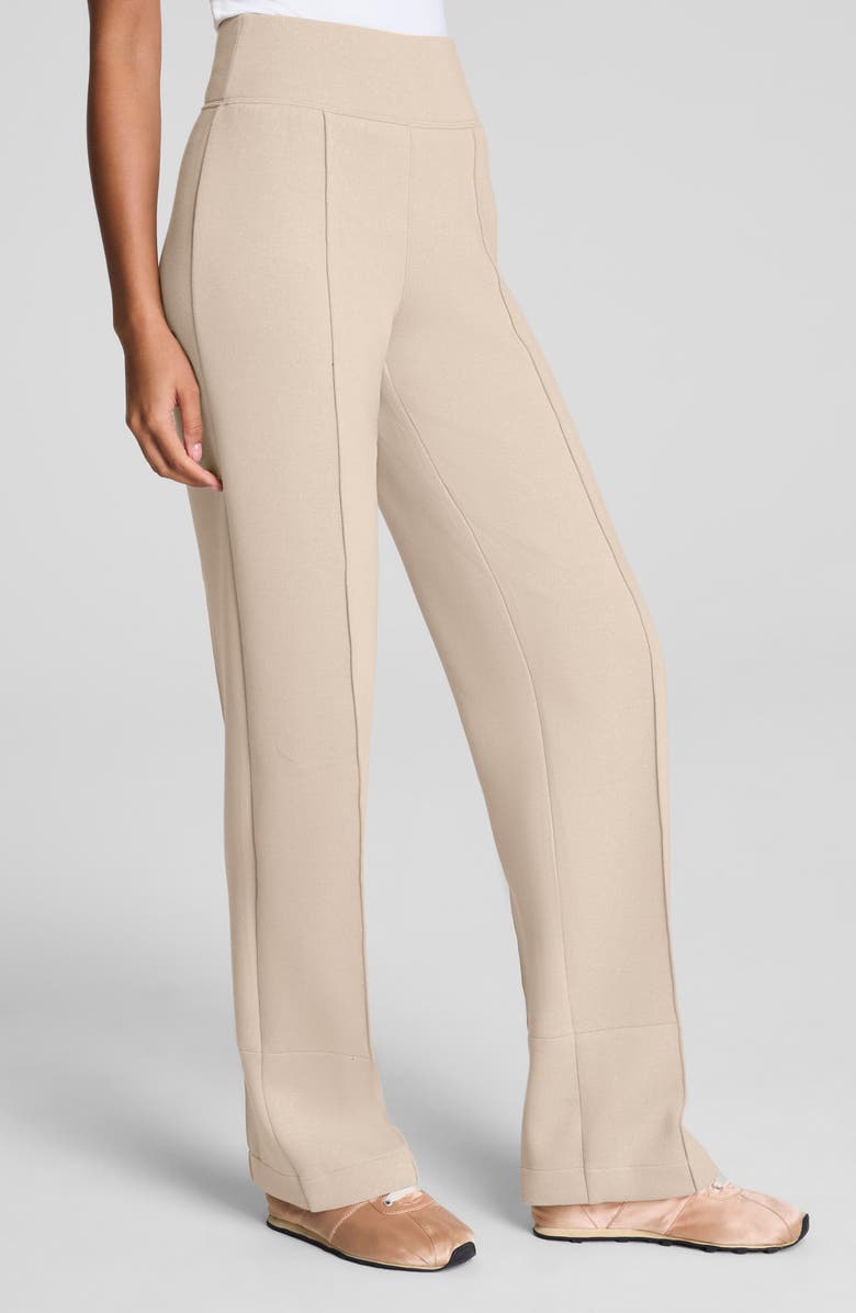 SPANX<sup>®</sup> AirEssentials Shimmer Straight Leg Pants, Main, color,