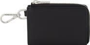 Vince Zip Top Leather Card Case