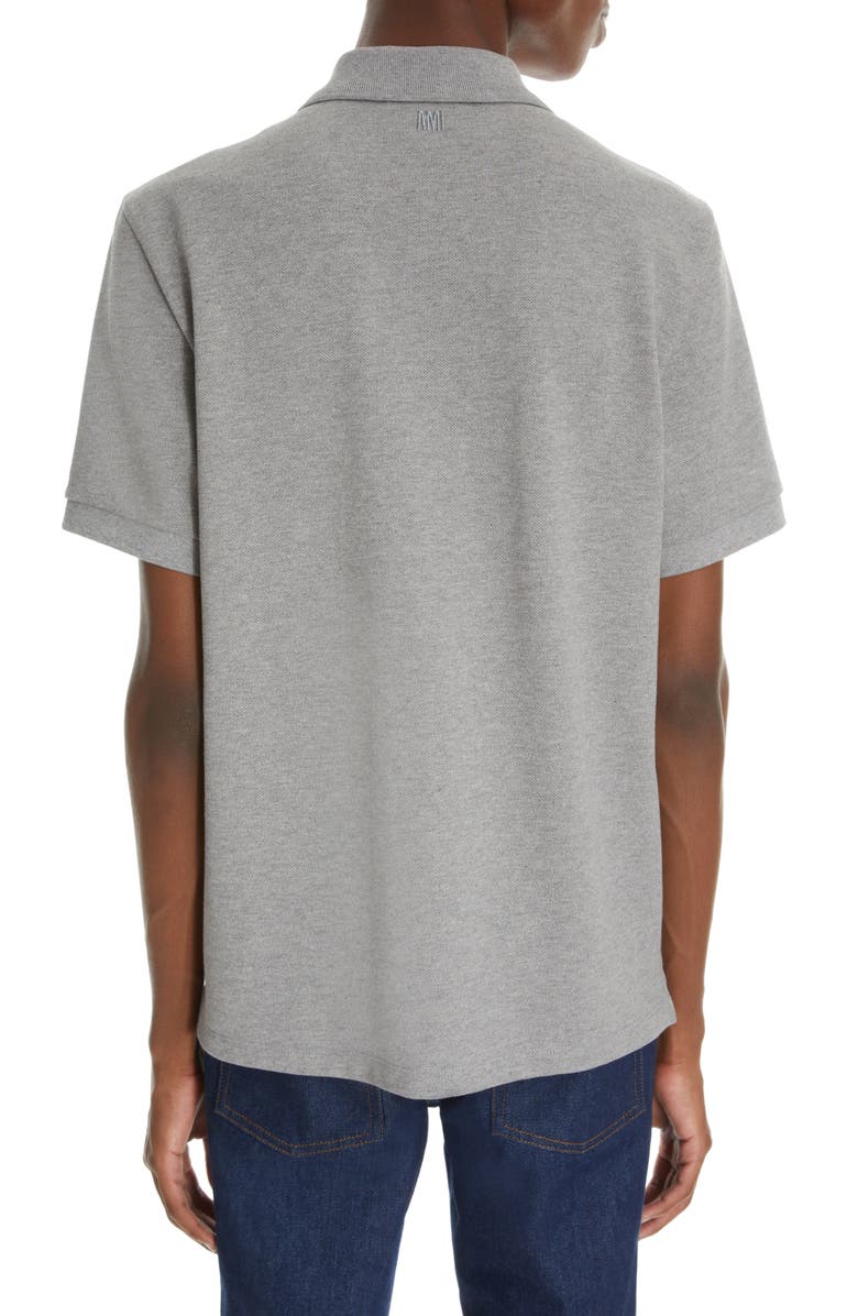 AMI PARIS AMI Alexandre Mattiussi Men's Ami de Coeur Organic Cotton Piqué Polo, Alternate, color, 