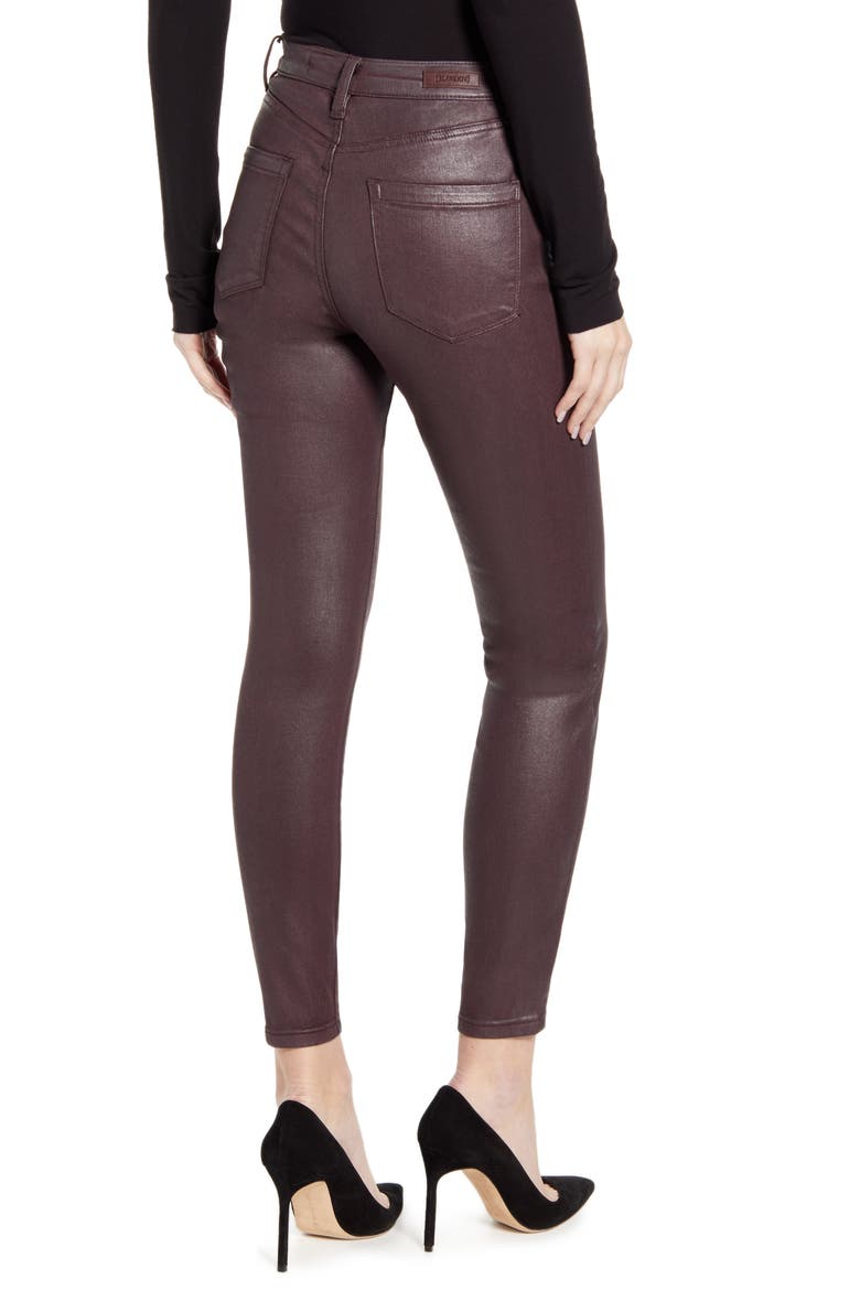 The Great Jones Coated Skinny Jeans, Alternate, color, AMSTERDAM