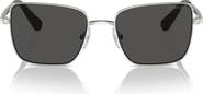 Swarovski Matric 56mm Round Sunglasses