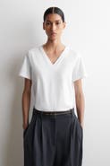 COS Cotton V-Neck T-Shirt