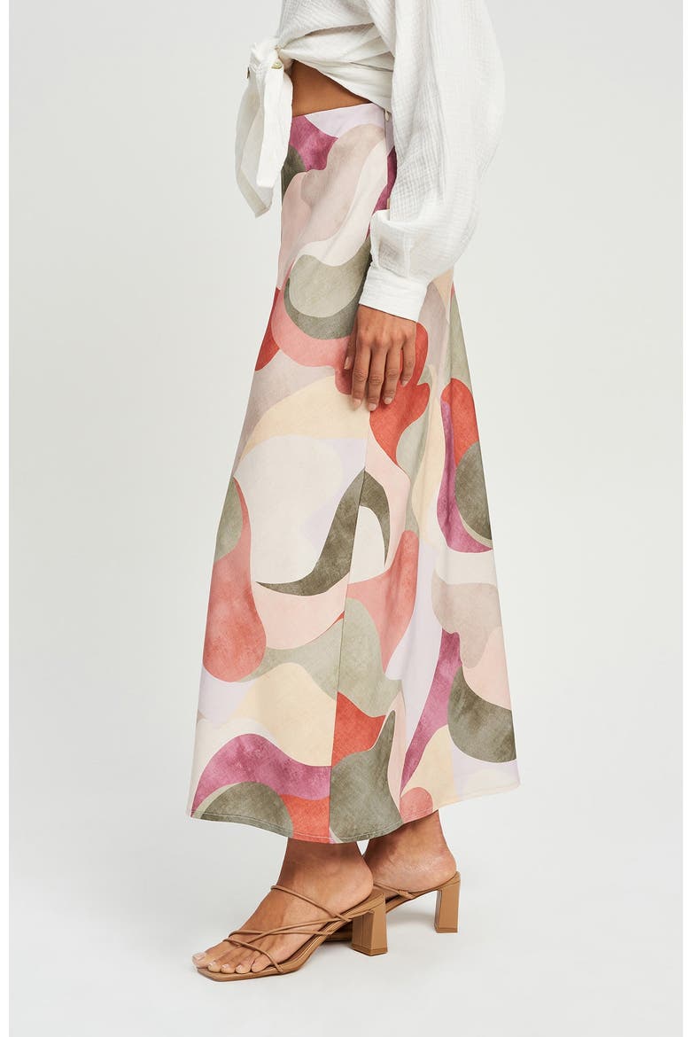 Newport Skirt, Alternate, color, Abstract Tonal