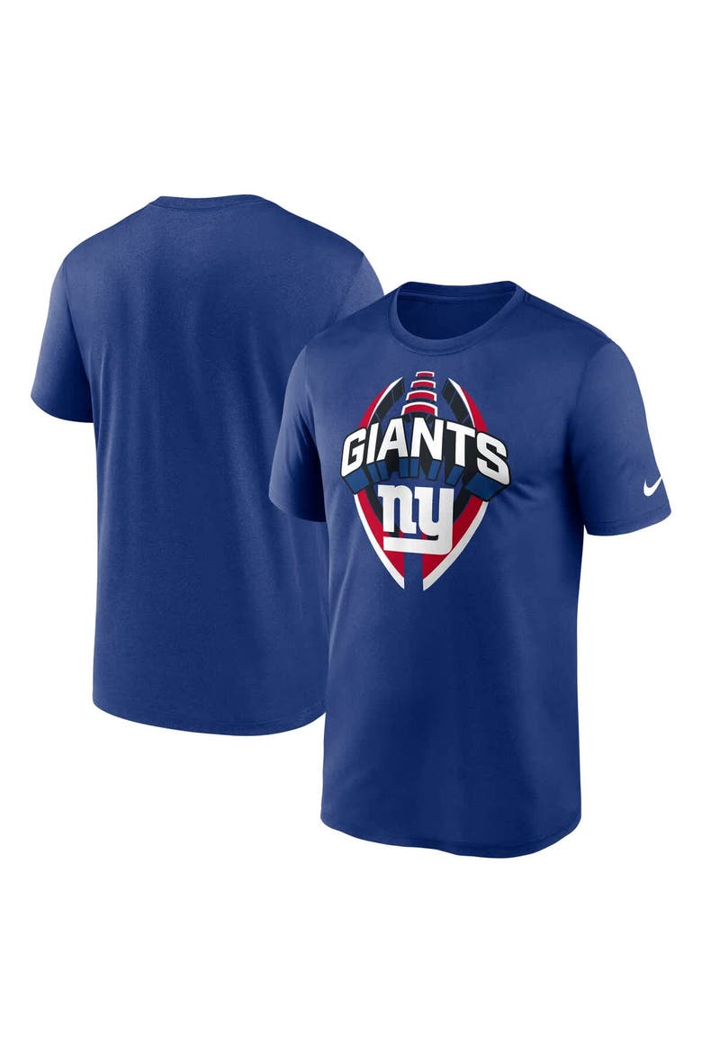 Men's Nike Royal New York Giants Legend Icon Performance T-Shirt, Main, color, Royal