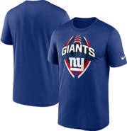 Nike Men's Nike Royal New York Giants Legend Icon Performance T-Shirt
